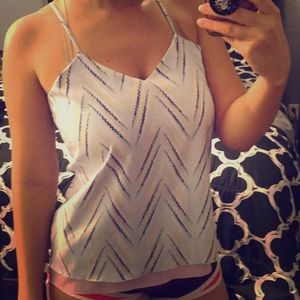 Reversible polyester tank top